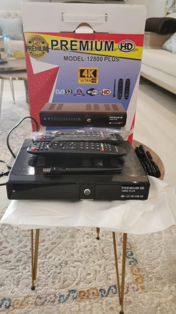 (مستعمل اخو الجديد)  رسيفر  بريميوم 12800 بلص  4k