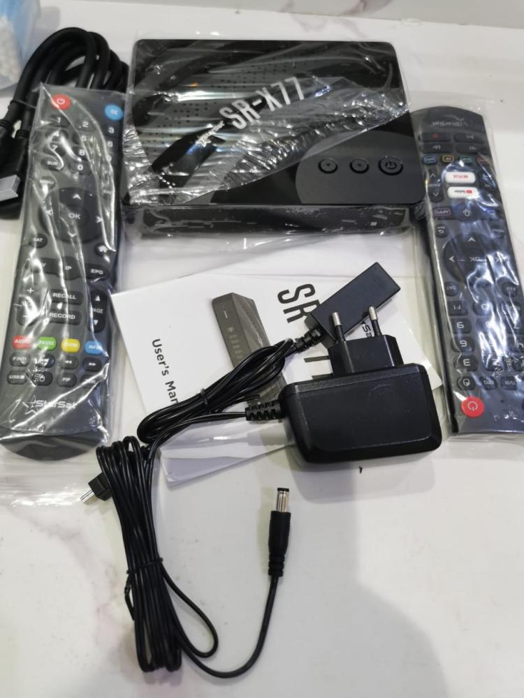 رسيفر ستارسات X77 فوركيه اندرويد 9 فايف جي StarSat SR-X77 4K ANDROID 5G