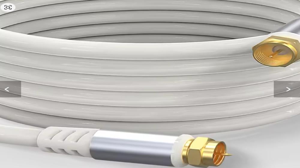 وصلة كيبل محوري 75 اوم  RG6 بماقاسات مختلفة Premium Quality High Speed Original