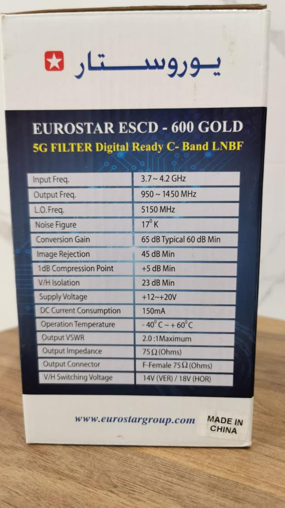 K17 -C - BAND 5G LNBF عدسة سي باند