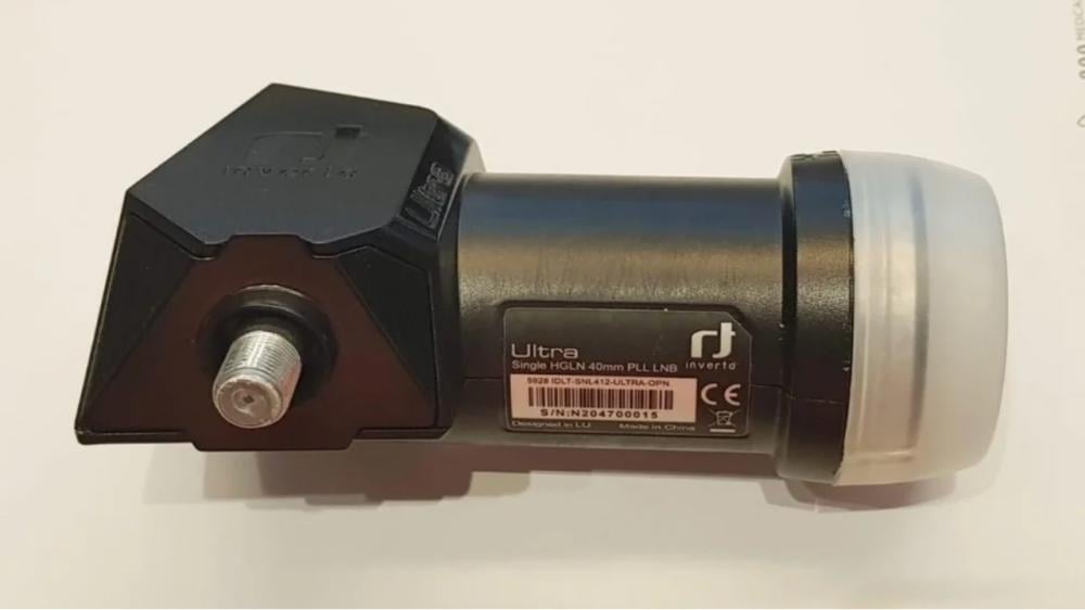 لاقط انفيرتو بلاك الترا الجديد Ultra Single High-Gain Low-Noise 40mm PLL LNB