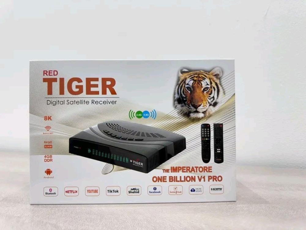 رسيفر تايجر برو فوركيه Tiger V1 pro 4k