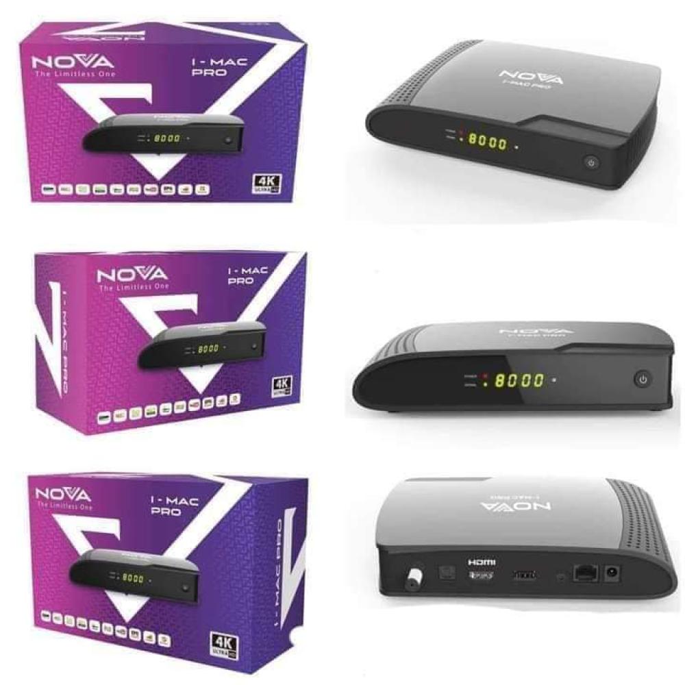 NOVA I MAL 4K 4G رسيفر نوفا ايماك 4k برو