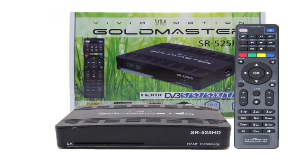 الفايندر الروسي عبر  الطيف سبكتريم  GOLDMASTER RS 525 HDريم عباره عن جهاز  وتطبيق Goldmaster
