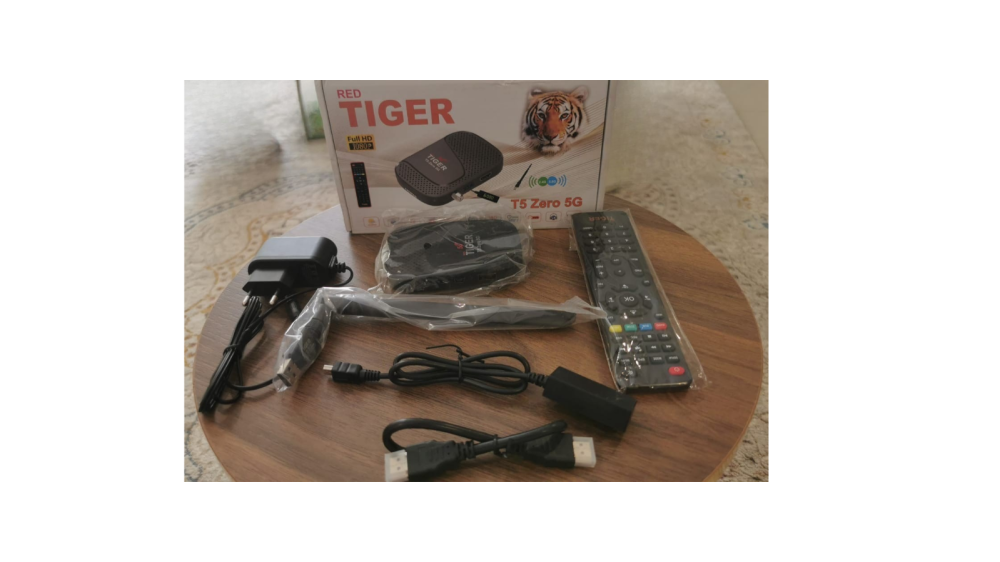 رسيفر تايجر تي 5 زيرو فل اتش دي فايف جي TIGER T5 Zero Full HD 5G