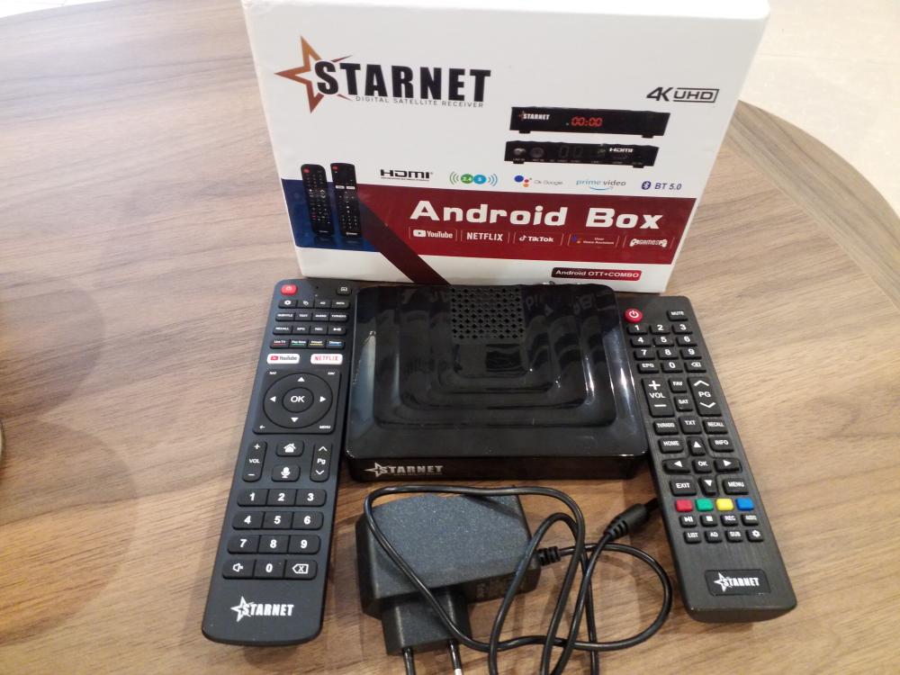 ستارنت اندرويد بوكس 4k ( مستعمل ) Starrett Play 2025
