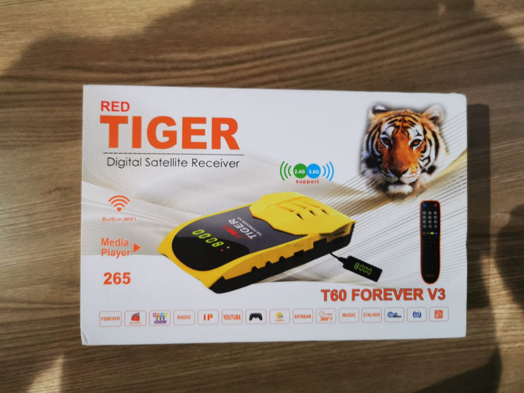 Tiger T60 Forever Receiver V3 Full HD 5G