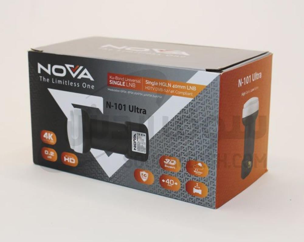 عدسة و لاقط اشارة لاقط اشارة نوفا 4 مخرج LNB NOVA
