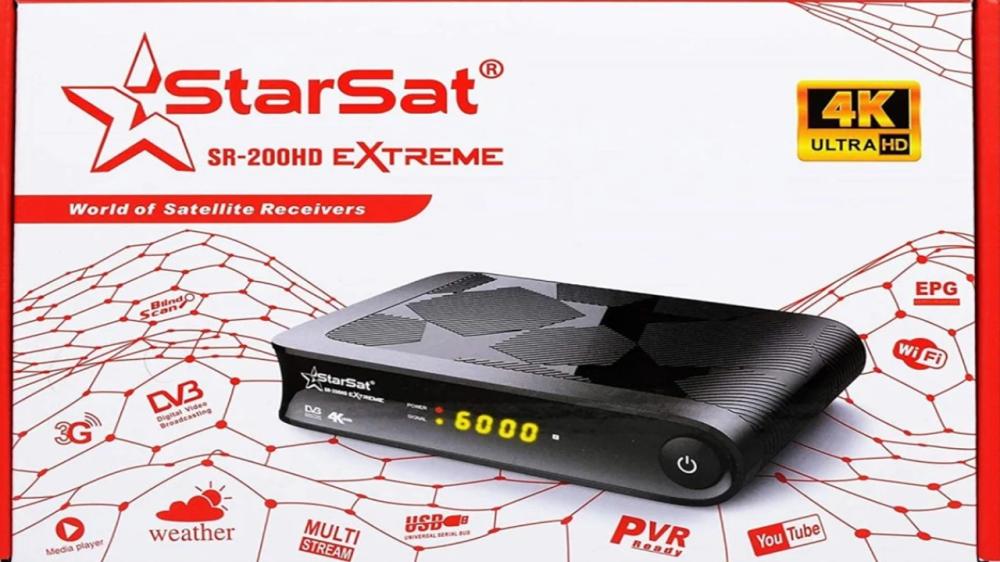 رسيفر ستارسات Starsat SR-200H EXTREME 4L