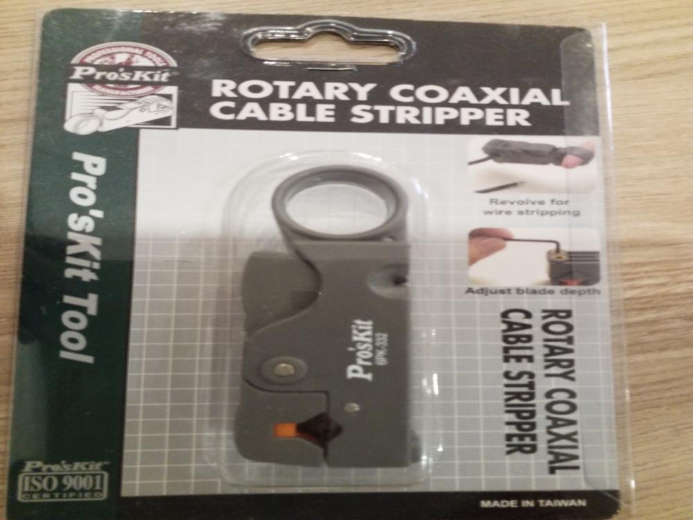 Rotary Coaxial Cable Stripper  أداة تعرية الكيبل