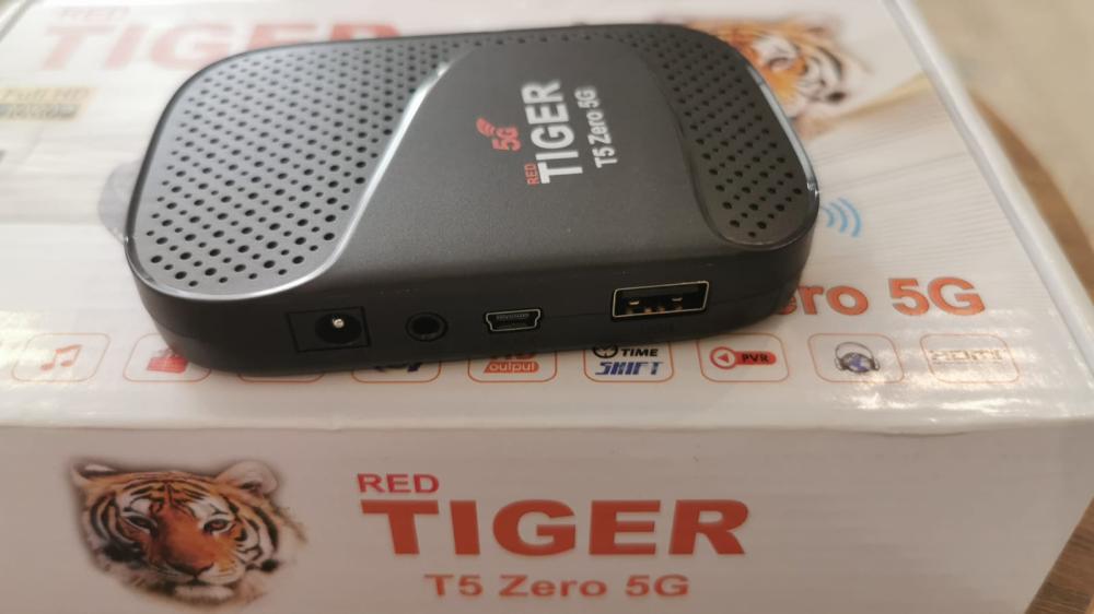 رسيفر تايجر تي 5 زيرو فل اتش دي فايف جي TIGER T5 Zero Full HD 5G