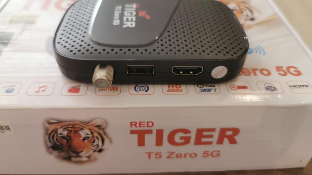 رسيفر تايجر تي 5 زيرو فل اتش دي فايف جي TIGER T5 Zero Full HD 5G