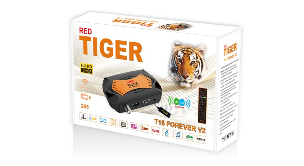 رسيفر تايجر T16 الإصدار الثاني Tiger T16 5G V2