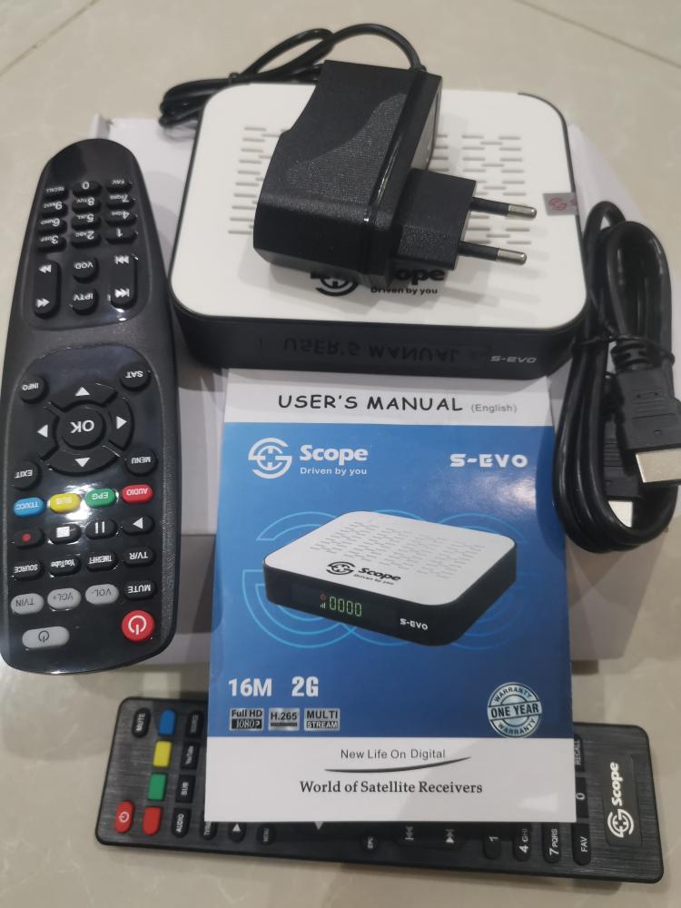 رسيفر سكوب مستعمل scope s-evo ناشير