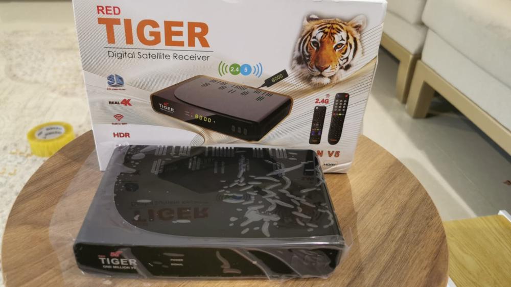 رسيفر تايجر ون مليون الاصدار الخامس فوركيه Tiger One Million V5 4K