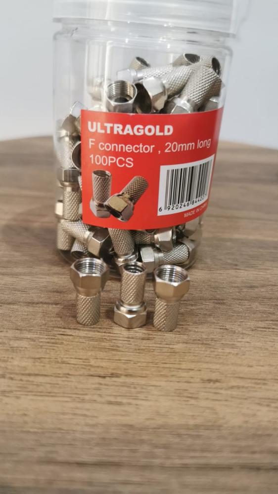 علبة كونكتور من الترا قولد Pcs مية  قطعة Connector 100 Pcs From Ultragold
