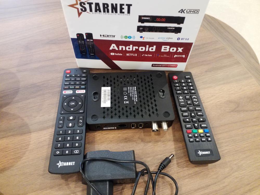 ستارنت اندرويد بوكس 4k ( مستعمل ) Starrett Play 2025