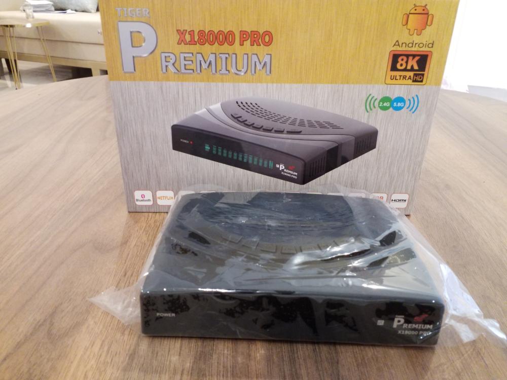 PREMIUM HD X18000 ANDROID HYBRID OTT BOX بريميوم x18000 pro