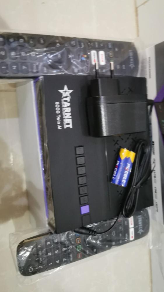 رسيفر ستارنت 5000 توين بلس فوركيه اندرويد STARNET 5000 TWIN PLUS 4K ANDROID
