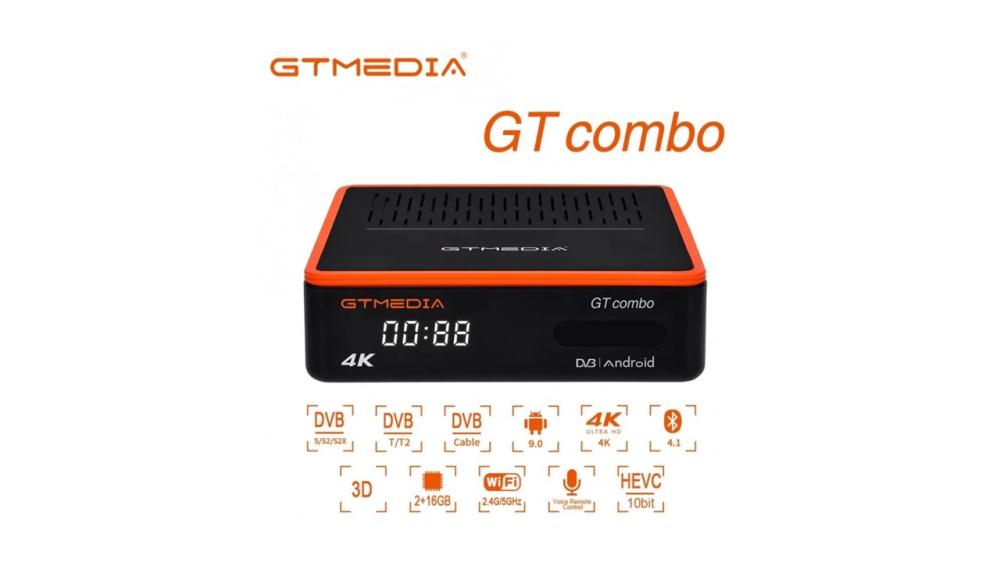 GTmedia combo 4k android جيتي ميديا 4k اندرويد