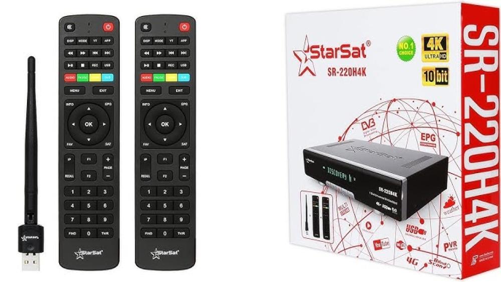 رسيفر ستارسات SR-220H 4K