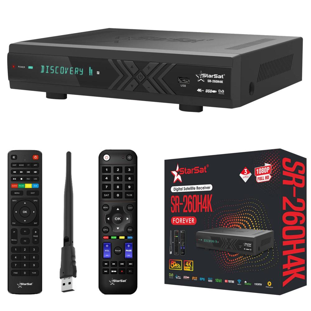 رسيفر  SR-260H 4K 5G UHD