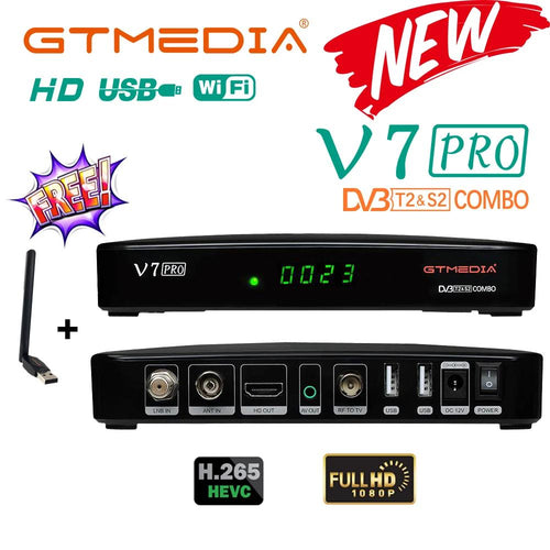 GTmedia v7 pro ( مستعمل ) جتميديا 7 برو سيرفر مارس + اشتراك vip مفعل