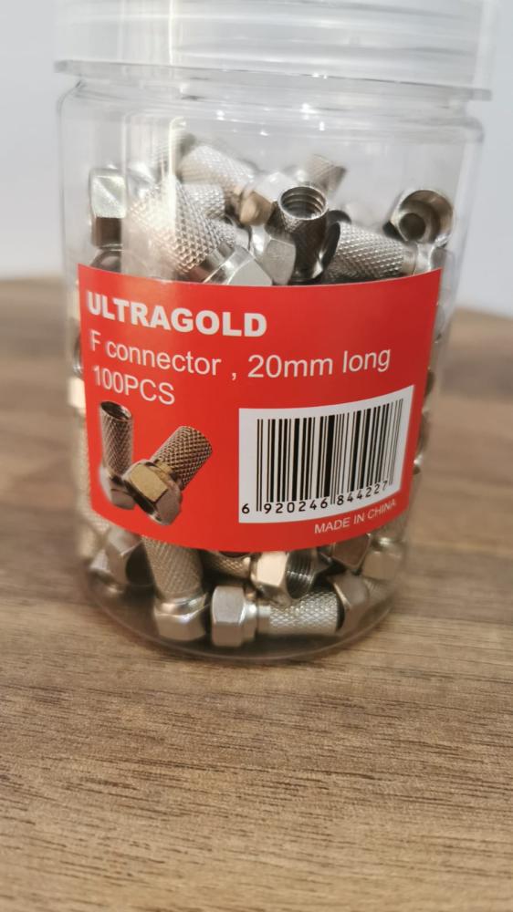 علبة كونكتور من الترا قولد Pcs مية  قطعة Connector 100 Pcs From Ultragold