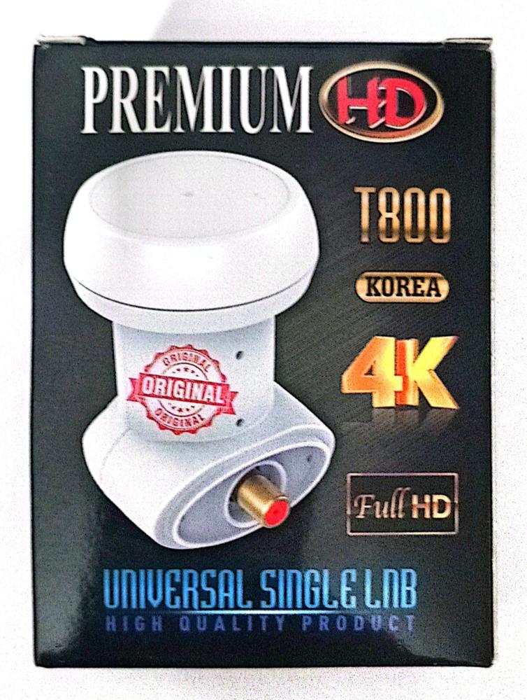 لاقط بريميموم مخرج واحد Premium T800 LNB كوري