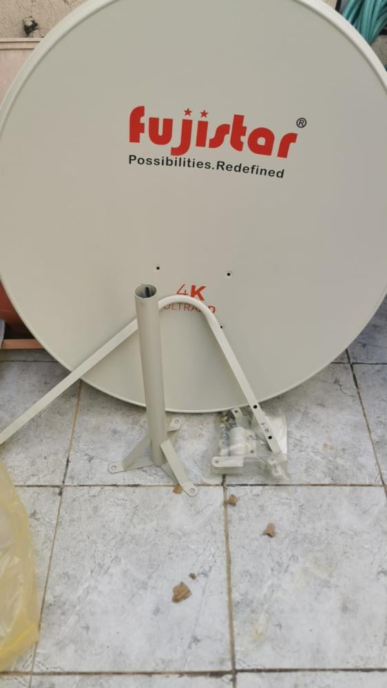 طبق ستالايت دريم ستار 90 سم Sattelite dish Fujistar 90 cm