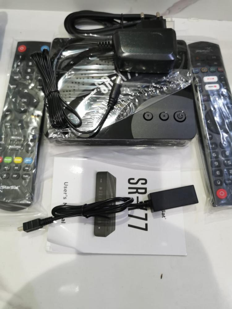 رسيفر ستارسات X77 فوركيه اندرويد 9 فايف جي StarSat SR-X77 4K ANDROID 5G